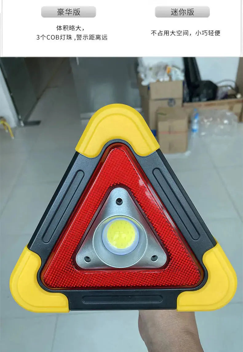 LED Triangular Warning Light Bright Supplies