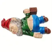 Mischievous Drunken Gnome Statue Bright Supplies