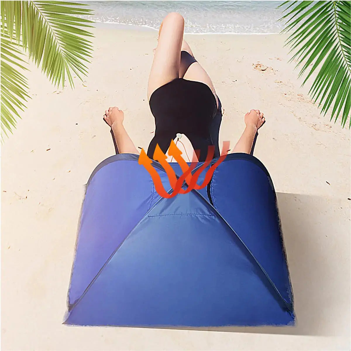 Automatic Pop-Up Beach Tent Bright Supplies