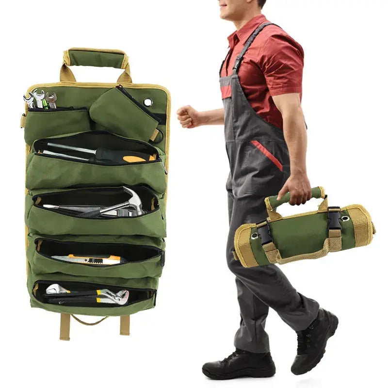 Roll Up Tool Storage Bag Bright Supplies