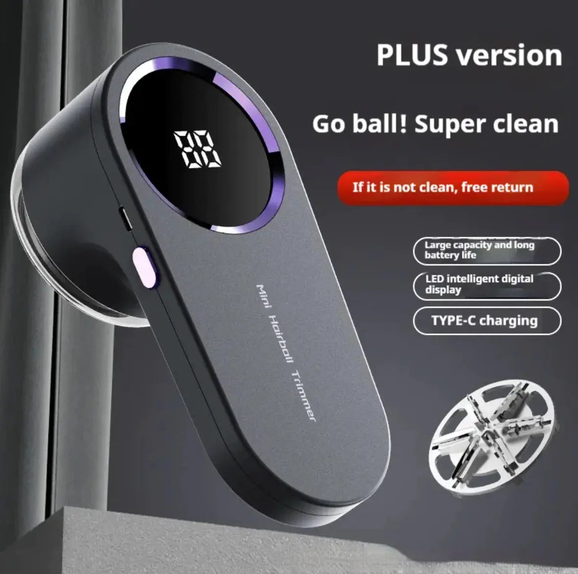 Rechargeable Electric Fabric Shaver Bright Supplies