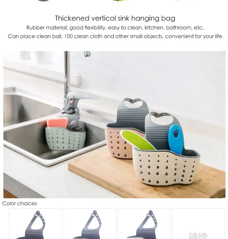 Kitchen Utensils Sink Drain Basket Bright Supplies