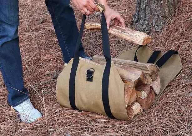 Outdoor Firewood Tote Bag Bright Supplies